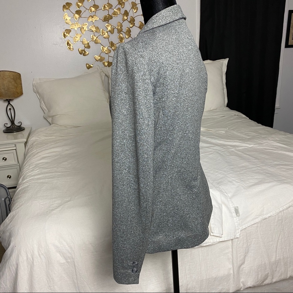 Loft Grey Modern Fitted Blazer l Size Medium - Picture 14 of 15